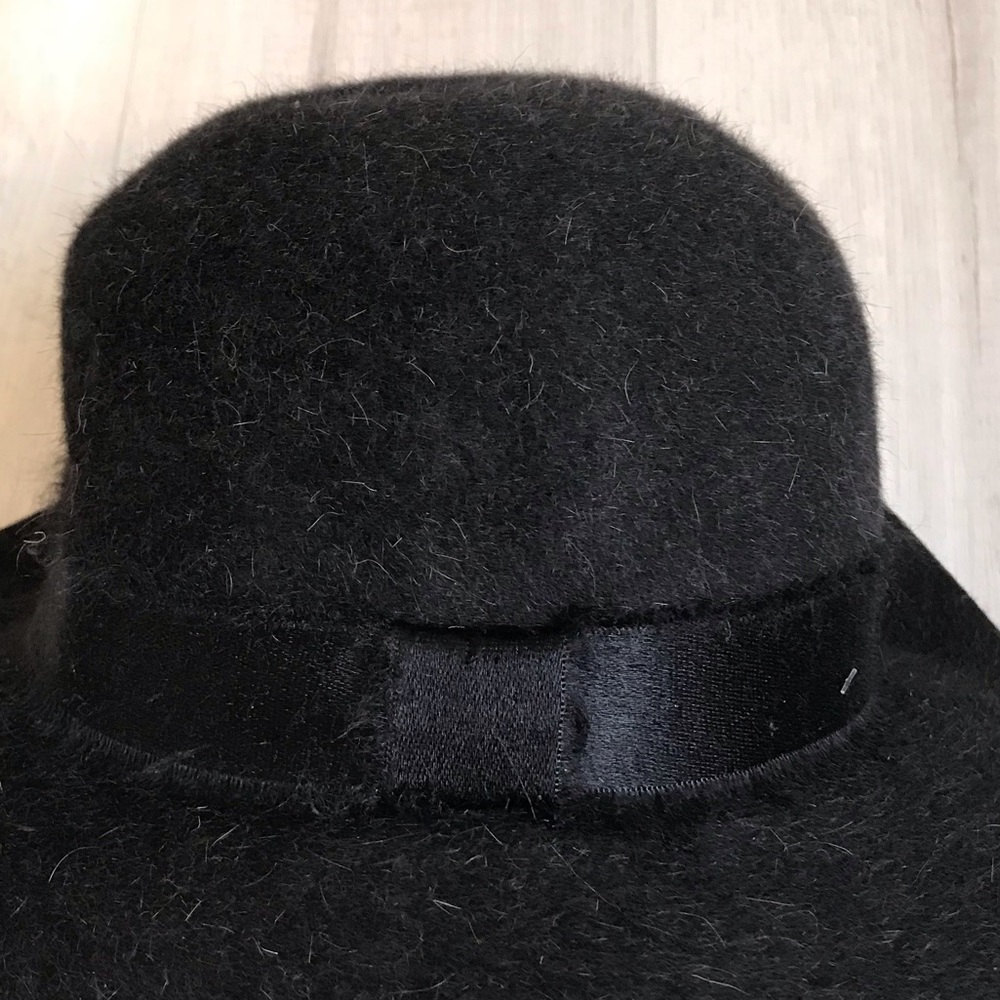 NEW Rag and Bone Fedora Floppy Rabbit Fur hat M - Picture 4 of 5